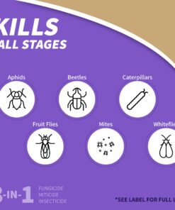 Bonide Captain Jack's Neem Oil, 16 oz. Concentrate, Multi-Purpose Fungicide, Insecticide and Miticide for Organic Gardening 19 71WCZ3Q9yzL