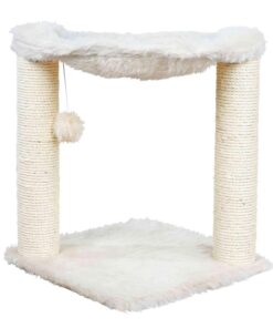 Alternative view of TRIXIE Baza Scratching Post with Hammock | 16" Base, Cream, Small Baza - 16"