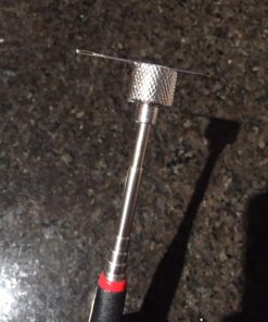 SE 30-inch Telescoping Magnetic Pick-Up Tool, Extendable Magnetic Pickup Tool for Car, Household, Office & Industry, Stainless Steel, Black Handle ONE - PACK 43 71WEXeF7zQL