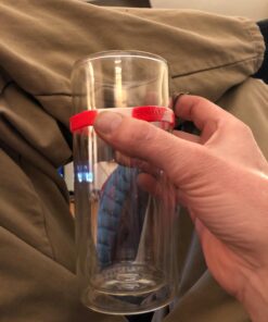 Sun's Tea (Set of 2) 20oz (600ml) Ultra Clear Strong Double Wall Insulated Thermo Glass Tumbler V3 Highball Glass for Beer/cocktail/lemonade/iced Tea/Smoothie (Real Borosilicate Glass, Not Plastic) 13 71WEaKL 3UL