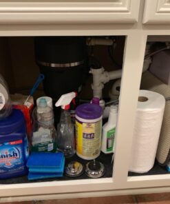 Under The Sink Mat,Kitchen Tray Drip,Cabinet Liner,Fabric Layer,Waterproof Layer,Reusable,Washable (36inches x 24inches) 36in x 24in 21 71WEl 8YGlL