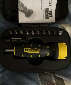 Wheeler Digital Firearms Accurizing Torque Wrench with Interchangeable Bits and LCD Display for Firearm Maintenance and Gunsmithing 27 71WFeFQLJoL