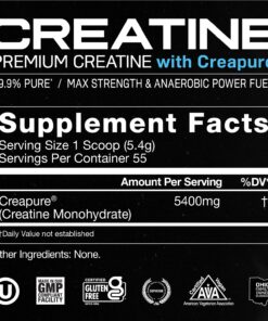 Muscle Feast Creapure Creatine Monohydrate Powder for Muscle Growth Nutritional_Supplement, Vegan Keto Friendly Gluten-Free Easy to Mix, Unflavored, 300g, 55.0 Servings (Pack of 1) 10.58 Ounce 21 71WFm752eL