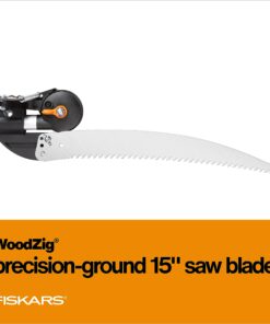 Fiskars 7.9'-12' Extendable Tree Pruning Stik Pruner - Rotating Sharp Precision-Ground Steel Blade for Cutting up to 1.25" Diameter Pruning Stick Extenable 7.9'-12' 31 71WFs31MKHL