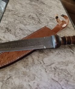 Poshland REG-M-22 Custom Handmade Damascus Steel- 15.1" Inches Hunting Knife. (RAM-22) RAM-22 37 71WFwsnlIWL