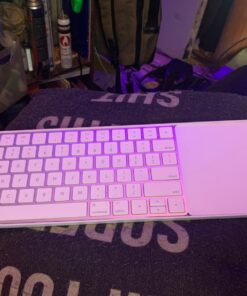 Twelve South MagicBridge | Connects Apple Magic Trackpad 2 to Apple Magic Keyboard Allowing Them to be one Unit for Desk or Lap use - Trackpad and Keyboard not Included Regular Keyboard White 34 71WH9WXgxVL