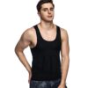 Odoland Men's Body Shaper Slimming Shirt Tummy Vest Thermal Compression Base Layer Slim Muscle Tank Top Shapewear Large Black 8 71WHJ2isoVL