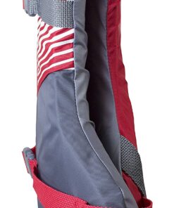 Stohlquist Fit Adult PFD Life Vest | Pack of 4 | Coast Guard Approved, Adjustable Size, Unisex, Lightweight, High Mobility, PVC Free Life Jacket - Value Pack Universal Red/Gray 18 71WHJlmg2SL