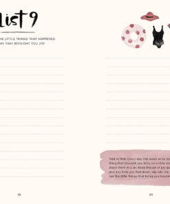 52 Lists for Happiness: Weekly Journaling Inspiration for Positivity, Balance, and Joy (A Guided Self -Love Journal with Prompts, Photos, and Illustrations) Diary 31 71WHL fegML