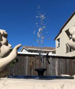 Solar Fountain, Solatec Solar Powered Bird Bath Fountain Pump 1.4W Solar Panel Kit Water Pump,Outdoor Watering Submersible Pump for Pond, Pool, Garden, Fish Tank, Aquarium 18 71WHx4HTzIL