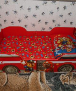 Delta Children Wood Toddler Bed - Greenguard Gold Certified, Nick Jr. PAW Patrol 78 71WI1Ij CzL