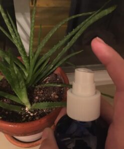 Sally's Organics® 4oz Empty Blue Glass Spray Bottles - Small 4 oz Misters Great for Face Spritz, Essential Oils, Beauty Solutions, and Cleaning Sprayer - Portable Atomizer Spritzer - 2 Pack 27 71WJYFAU1DL