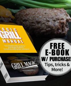 Grill Magic BBQ Grill Mat Set of 3-100% Nonstick Large Grilling Sheets - Heavy Duty Cooking Mats for Outdoor Grill Charcoal, Gas or Electric - Reusable, Extra Thick and Easy to Clean - 15.75 x 13 21 71WJjHaeWES