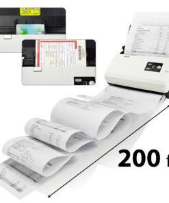 Plustek PS30D Duplex Document Scanner: with 50 Sheet Auto Document Feeder (ADF) and searchable PDF Function by Abbyy OCR. Support Mac and PC 10 71WK1dxgZmL