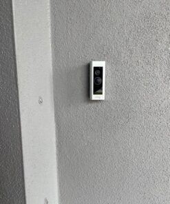 Ring Video Doorbell Pro – Upgraded, with added security features and a sleek design (existing doorbell wiring required) Doorbell only 33 71WKOiVDM9L