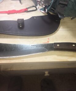 Condor Tool & Knife, Pack Golok Knife, 11in Blade, Hardwood Handle with Sheath 11-Inch 29 71WKePZu SL