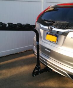 Draw-Tite 63124 Eclipse Black 2-Inch Sq. 4 Bike Carrier 4-Bike 24 71WKesgikL