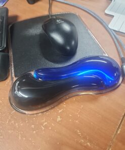 Kensington Duo Gel Mouse Pad with Wrist Rest - Blue (K62401AM),9.625*6.625 inches 39 71WLfgtSSFL