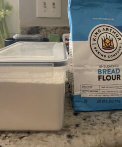 ME.FAN 6 Set 3.2L Food Storage Containers, Spaghetti Containers Airtight Horizontal Storage/Pasta Containers Kitchen Pantry Organization Canisters with 24 labels & Pen - Black Black-6 X 3.2L 39 71WLl7aL4nL 1