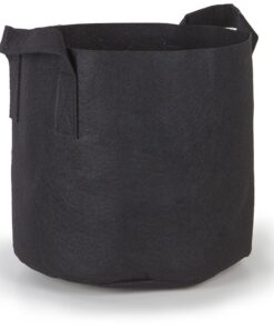 Alternative view of 247Garden 5-Pack 2-Gallon Aeration Fabric Pot/Plant Grow Bag w/Handles (260 GSM, Black, 7.5H x 8.5D) 2 Gallon