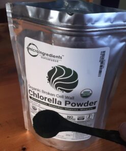 Micro Ingredients Organic Chlorella Powder, 10 Ounce, Broken Cell Wall, Rich in Vegan Proteins & Vitamins, Raw, Bulk Premium Chlorella Supplement, Vegan Friendly, Non-Irradiation 10 Ounce (Pack of 1) 38 71WLrYcNZaL