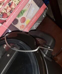 BLACK+DECKER 7-Quart Digital Slow Cooker with Chalkboard Surface, Slate, SCD4007 52 71WMNeATyL