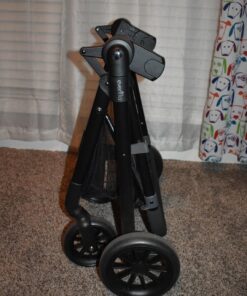 Evenflo Pivot Modular Travel System with LiteMax Infant Car Seat with Anti-Rebound Bar (Casual Gray) Casual Grey Stroller 42 71WMnsiAE8L