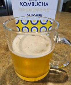 KOMBUCHA Lemon Kombucha Tea, 30 sticks x 5 grams, Zero Sugar, Sparkling Fermented Powdered Mix, Live Probiotics & Prebiotics, Healthy Drinks, Product of Korea 67 71WMtGpkrqL