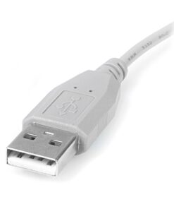 StarTech.com 6 in. USB to Mini USB Cable - USB 2.0 A to Mini B - Gray - Mini USB Cable (USB2HABM6IN) 6in / 15cm Straight 6 71WNAIDaTiL