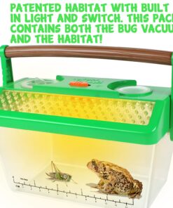 Nature Bound NB508 Bug Catcher Vacuum with Light Up Critter Habitat Case for Backyard Exploration - Complete kit for Kids Vacuum with Case 28 71WNAx3Tm4L