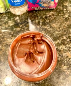 ChocZero Milk Chocolate Hazelnut Spread - Keto Friendly, No Sugar Added, Best Low Carb Dessert, Perfect Topping for Almond Flour Pancakes, Naturally Sweetened with Monk Fruit (1 jar, 12 oz) 40 71WNSJ2FT9L