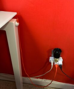 Cable Clips, OHill 16 Pack White Self Adhesive Cord Holder, Ideal Cable Management Cord Organizer Wire Keeper for Phone Charger, Computer, Desk, Home, Office, Car, Nightstand 42 71WNv7qHQ L