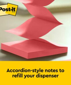 Post-it Super Sticky Notes, 3x3 in, 6 Pads, 2x the Sticking Power, Poptimistic, Bright Colors, Recyclable (622-8SSAN) 14 71WNvMzYmL