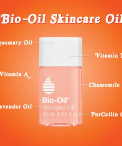 Bio-Oil Skincare Body Oil, Vitamin E Serum for Scars & Stretchmarks, Dermatologist Recommended, All Skin Types, 6.7 oz 6.7 Fl Oz (Pack of 1) 25 71WOLKECevL 1