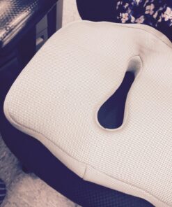 Ziraki Office Car Seat Cushion - Memory Foam - Orthopedic Luxury & Large Chair Pillow | for Back Pain - Helps with Sciatica Back, Tailbone Pain - Office Chair Car Seat Pillow +Cooling Gel Add On 26 71WOexrFb5L