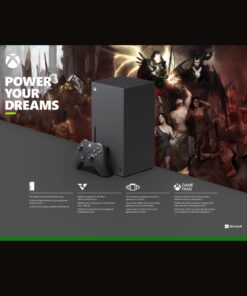 Microsoft Xbox Series X Diablo IV Bundle - Includes Xbox Wireless Controller - Up to 120 frames per second - 16GB RAM 1TB SSD - Experience True 4K Gaming - Comes with Digital Copy for Diablo IV Xbox Series X - Diablo IV Bundle Console Only 20 71WOu3pIFNL