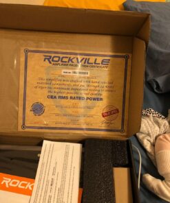 Rockville RXD-M3 4000 Watt/2000w RMS Mono Class D 1 Ohm Amplifier Car Stereo Amp Mono 4000 Watt 26 71WP2qXB7iL