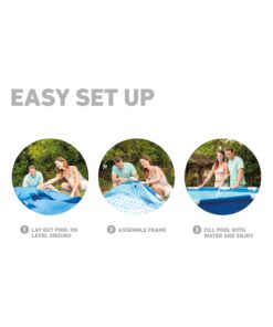 INTEX 28211EH 12ft x 30in Metal Frame Pool with Cartridge Filter Pump for Above-Ground Pool 29 71WP9nU1a4L