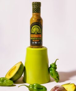 Kumana Avocado Hot Sauce, Jalapeño - Made with Ripe Avocados and Chili Peppers - Perfect Balance of Creamy and Spicy - Adds Delicious Flavor to Any Dish - Perfect for Grilling, Marinating, or Dipping - 13.1 Oz. Bottle 20 71WPFeqjFQL