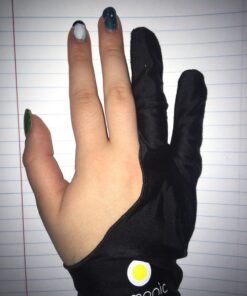 2 Pack Omonic Artist Glove Two Finger Glove for Light Box Graphic Graphics Drawing Tablet Light Box Tracing Light Pad Drawing Tablet Glove,Free Size Prevents Smudges 15 71WPH9 91GL