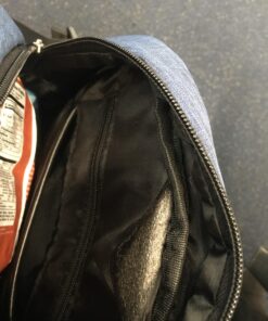 Mancro Laptop Backpack, 15.6 inch Business Backpack Water Resistant Laptops Backpack for Men Women Travel Backpack with USB Charging Port(Blue, 15.6 inch) Blue 70 71WPUv9cpOL