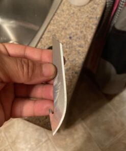 OUTDOOR EDGE 3.5" RazorSafe Replacement Knife Blades, 6 Pieces 3.5'' Drop-Point 6 Piece Pack 19 71WQb22UHsL