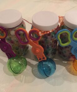 Learning Resources Handy Scoopers - 4 Pieces, Ages 3+ Toddler Learning Toys, Fine Motor and Sensory Toys, Sand Box Toys for Toddlers, Kid Tweezers 25 71WT4cBKO3L