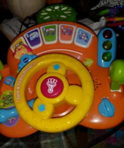 VTech Turn and Learn Driver Amazon Exclusive,Orange Orange Standard Packaging 57 71WTOXlfz2L