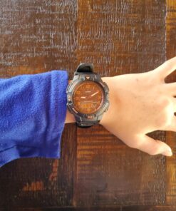 Casio Men's AQS800W Slim Solar Multi-Function Ana-Digi Sport Watch Black 32 71WTbRj3YL