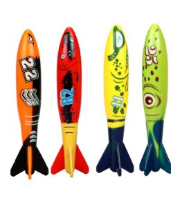 Fayoo 23 Pack Underwater Swimming/Diving Pool Toys Diving Rings(4 Pcs), Toypedo Bandits(4 Pcs), Diving Sticks(3 Pcs) with Under Water Treasures (12 Pcs) Gift Set Bundle 12 71WTfzc29IL