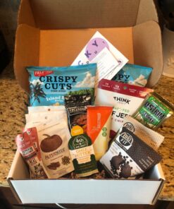 KETO Snacks Gift Ultra Low Carb, Low Sugar, High Fat Ketogenic Diet Snacks, Keto Bars, Cookies, Keto Jerky & Pork Rinds, Great Keto Gift Basket 15 Piece Assortment 17 71WTprizAuL