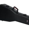 Gator Cases Molded Flight Case For Acoustic Dreadnought Guitars With TSA Approved Locking Latch (GTSA-GTRDREAD)