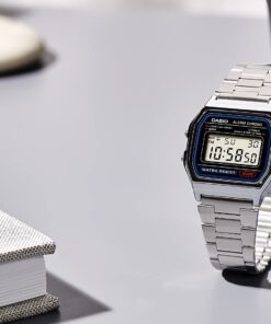 Casio Men's A158WA-1DF Stainless Steel Digital Watch 26 71WUF2jQ ML