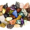 Hypnotic Gems 2 Pounds (Best Value) Bulk Rough India Stone Mix - Over 25 Stone Types - Large 1" Natural Raw Stones & Fountain Rocks for Cabbing, Tumbling, Lapidary & Polishing and Reiki Healing #A: 2 Pound Lot 22 71WVKlmWuDL 1
